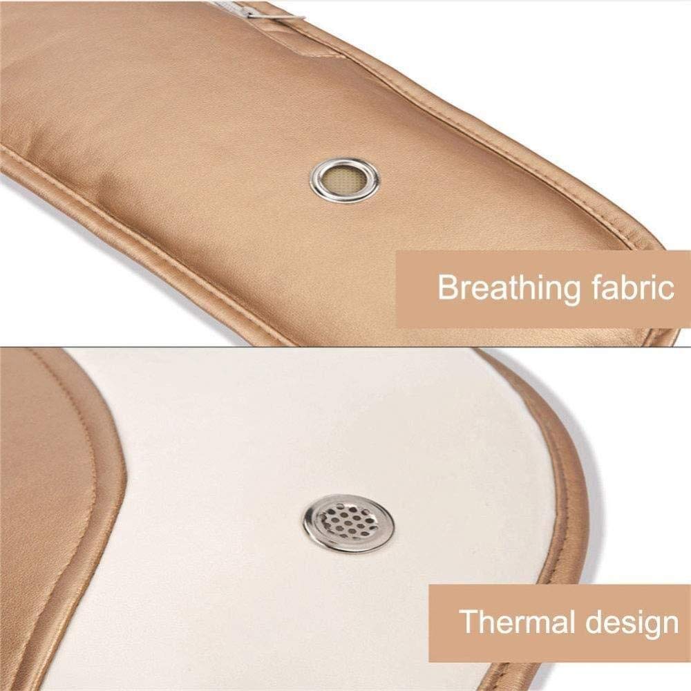 ZZAI Mantón De Masaje De Cuello - Simulación Shiatsu Batir Masaje De Amasamiento con Calentamiento A Temperatura Constante Alivio De Fatiga Vigorizante