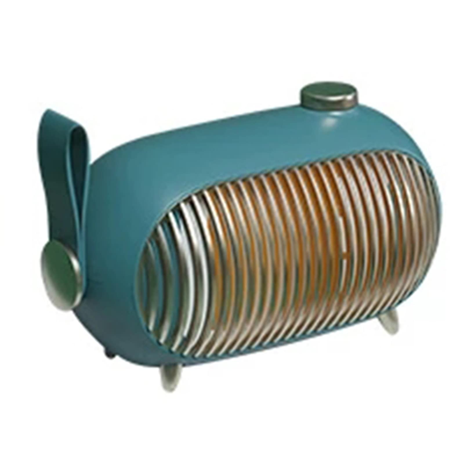 Portable Electric Space Heater,900W PTC Ceramic Fast Heating with Adjustable Thermostat, Overheating & Tip-Over Protection,Small Desk Heater for Home Bedroom Office Motorhome