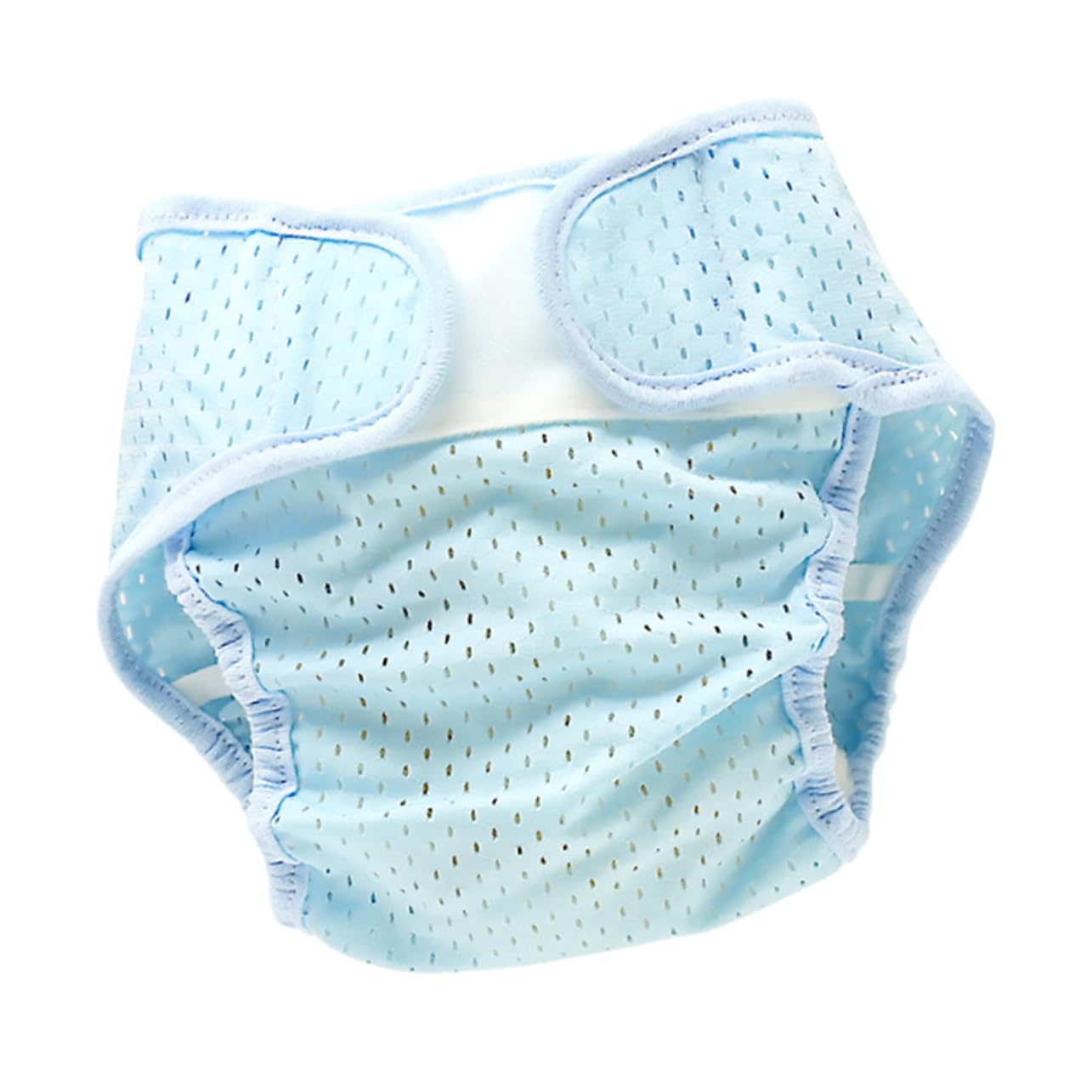 VICASKY Cool Stretchable Baby Diaper Cover Ice Silk Mesh Toddler Diaper Breathable Cover