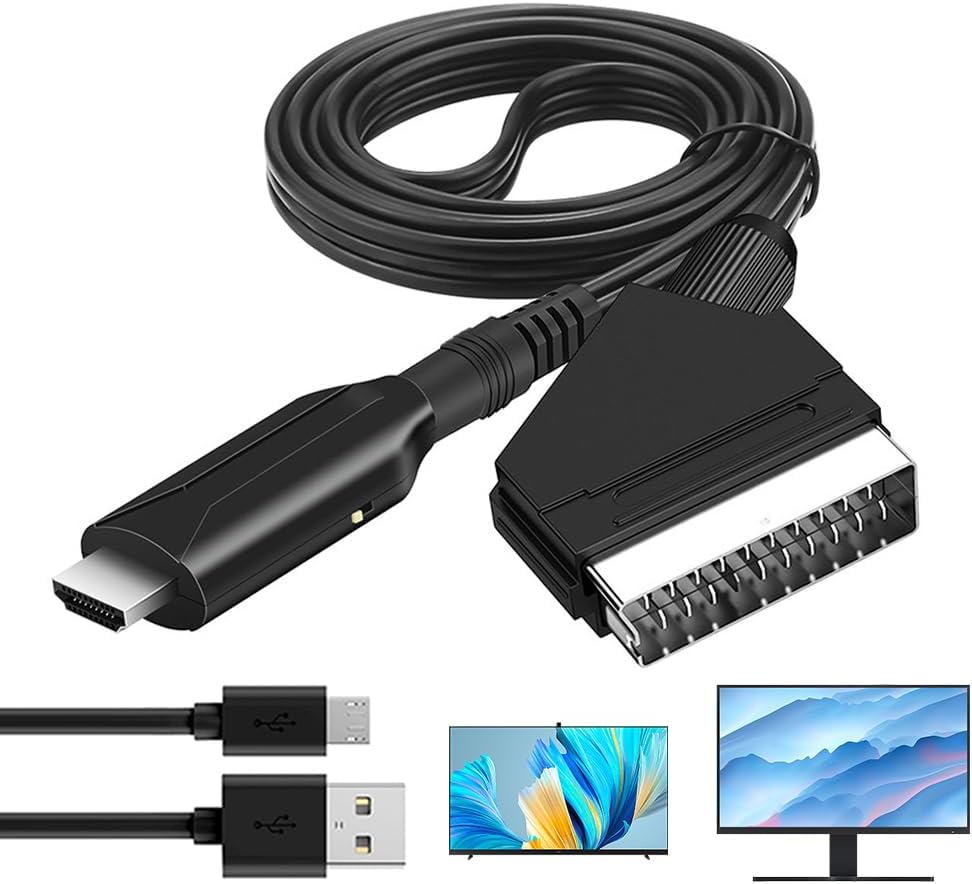 Adattatore SCART Femmina A 9 Pin Nero - Per Connessioni Audio-Video Sky E Altri Dispositivi - Foto 7