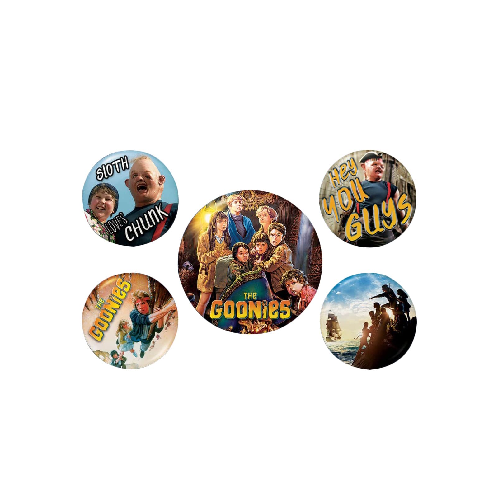 Pyramid The Goonies (Treasure) (Badge Pack) Merchandising Ufficiale