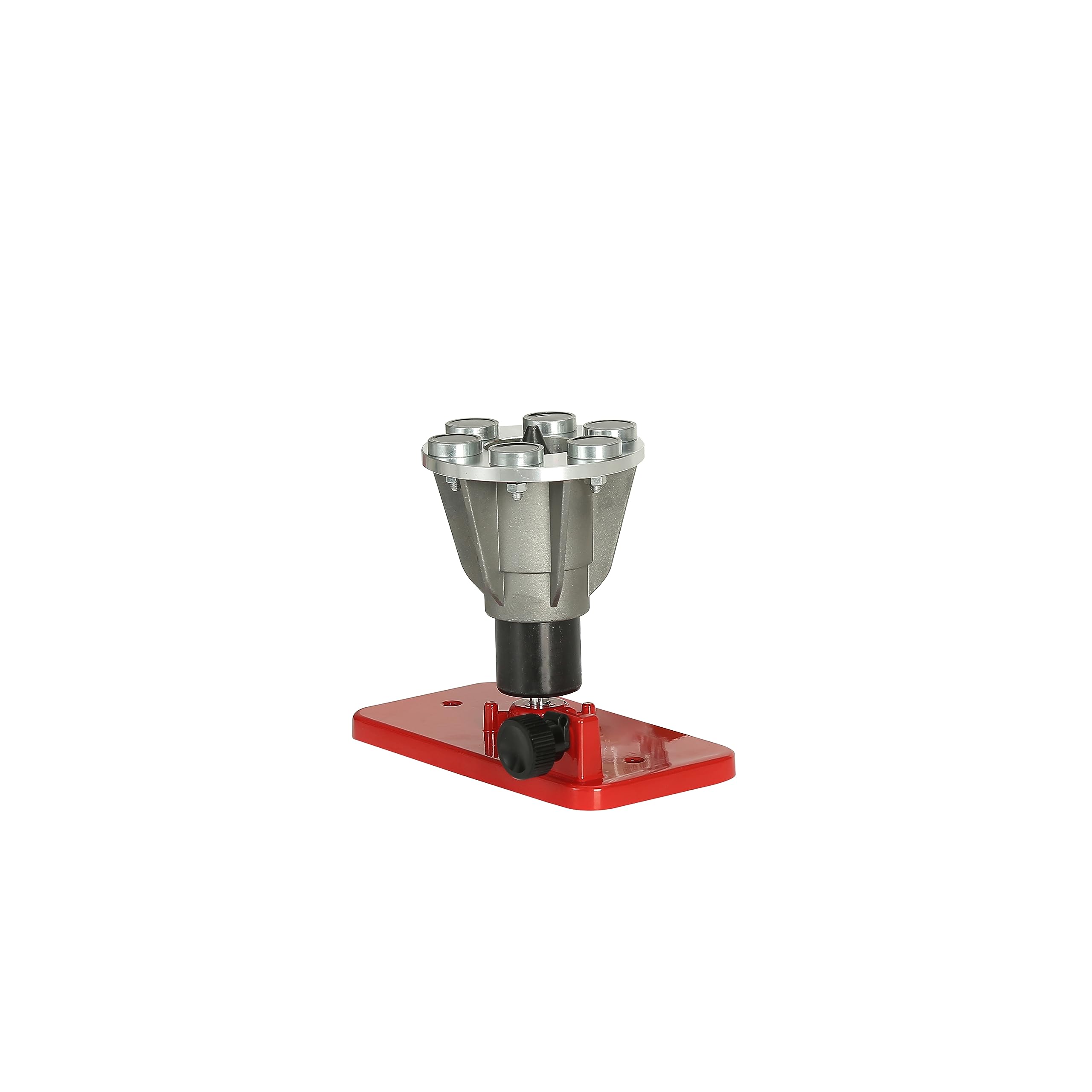 Equilibrador de cuchillas magnético de montaje en pared para repuesto 339075B 42-047 para cortacésped (rojo)