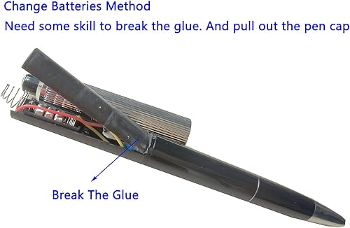 Cooplay 2 bolígrafos impactantes divertidos de broma a amigo juego eléctrico de broma para el día de los tontos