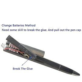 Cooplay 3pcs Shocking Adult Prank Prop Joke to Friends Electric Shock Pen Shape Trick Gag Gadget Funny for Fool\'s Day Halloween