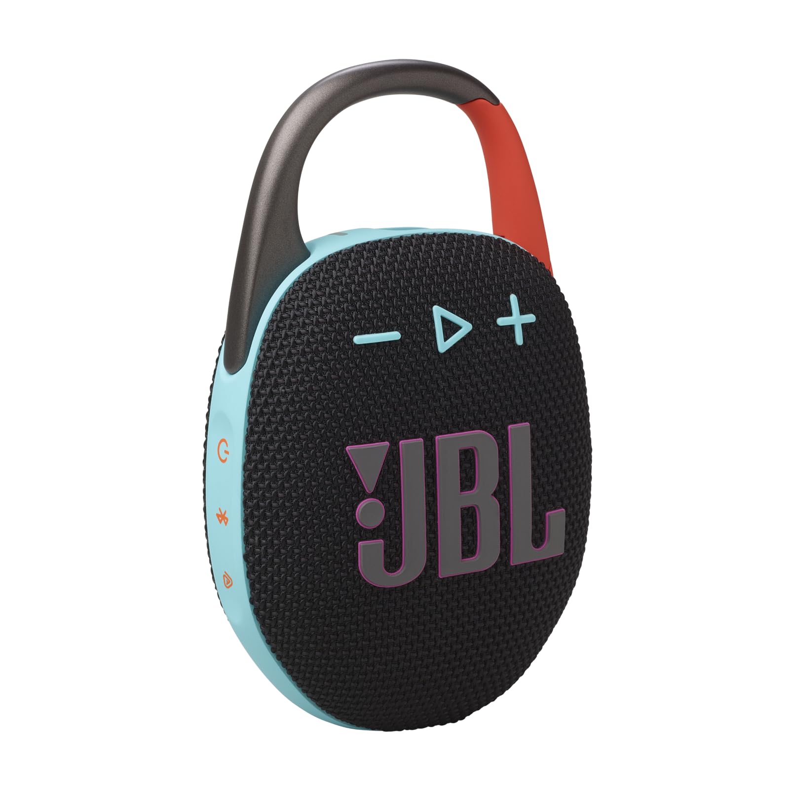 JBL Clip 5 Haut-Parleur Bluetooth avec Mousqueton Noir/Orange