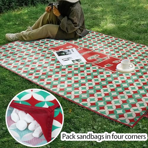 Tapis d'extérieur de randonnée et camping étanche pliable