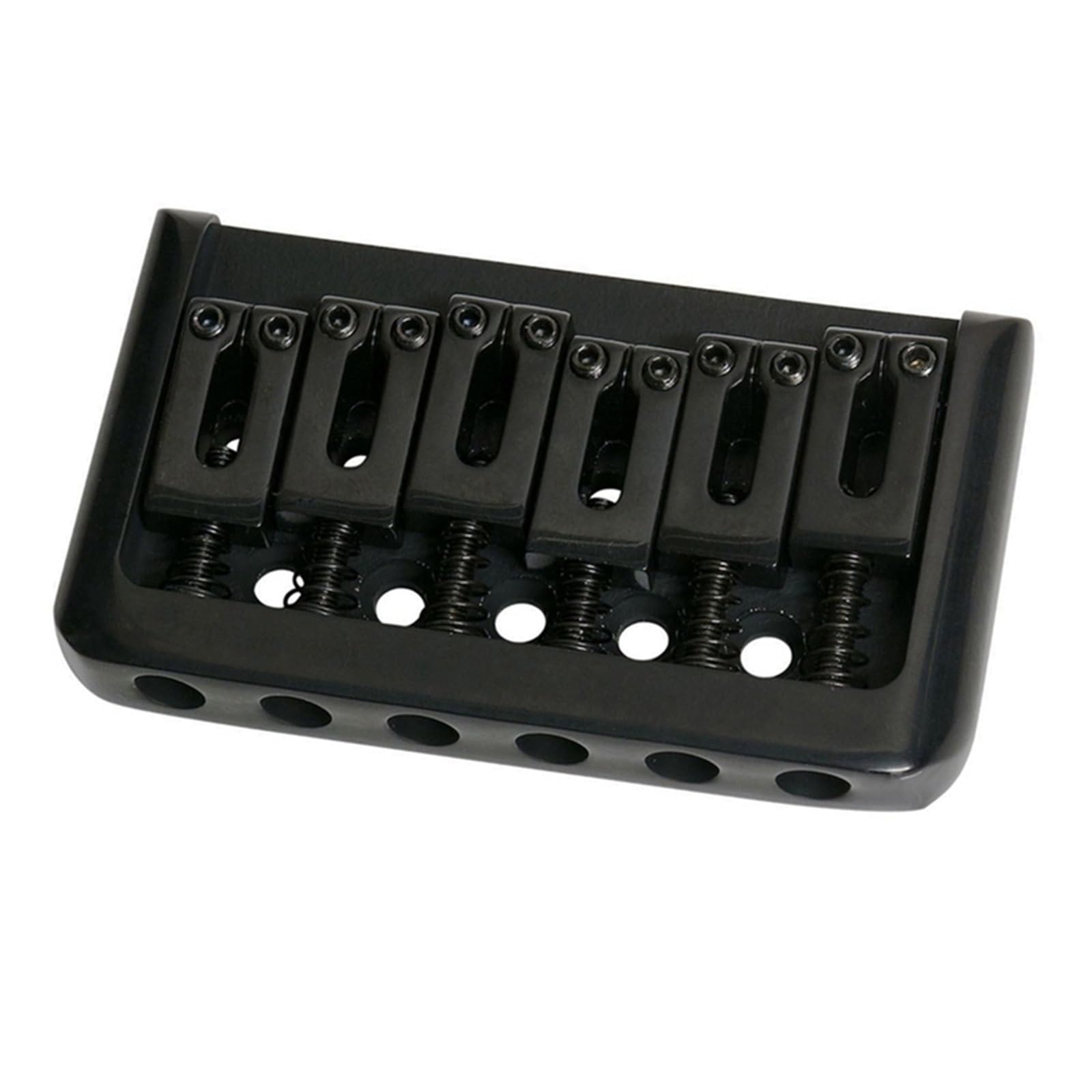 A57T Mostek Hardtail Non tremolo do gitary 6 strunowej ST Tele i innych czarny Mostek Gitary Profesjonalnej