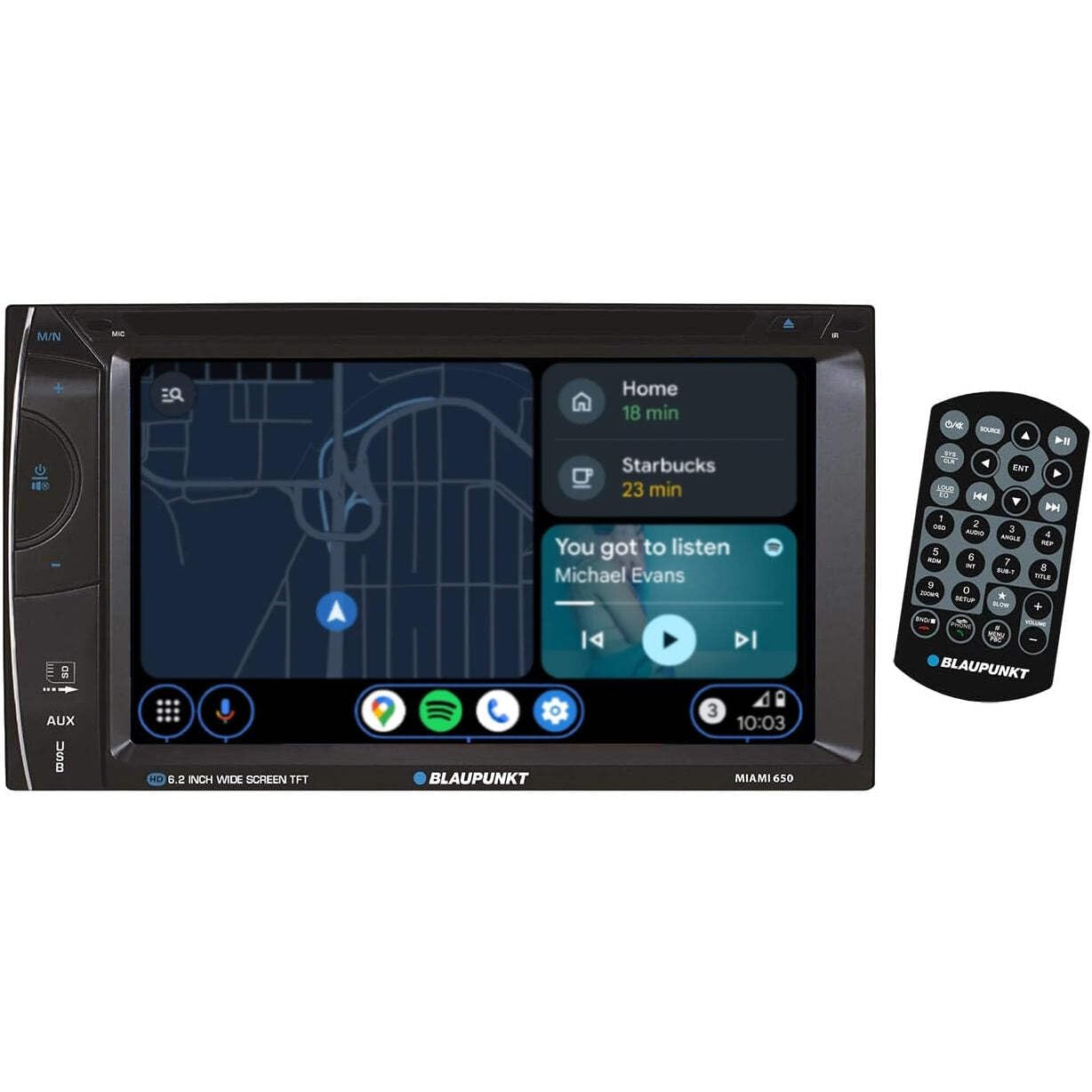 Amazon.com: Blaupunkt Miami 650 Bluetooth Car Stereo with Android