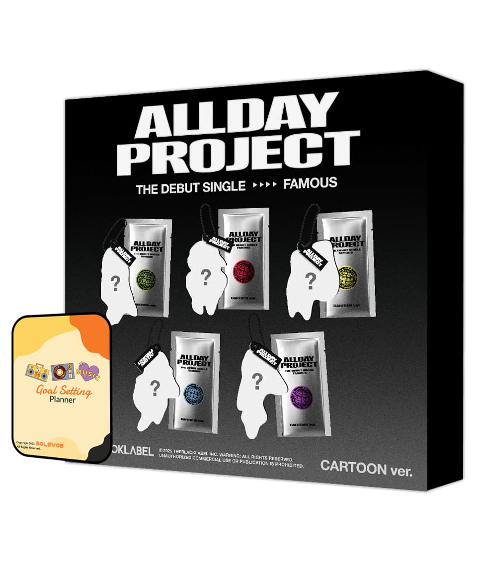 ALLDAY PROJECT FAMOUS Album [Cartoon Random ver]+Pre Order