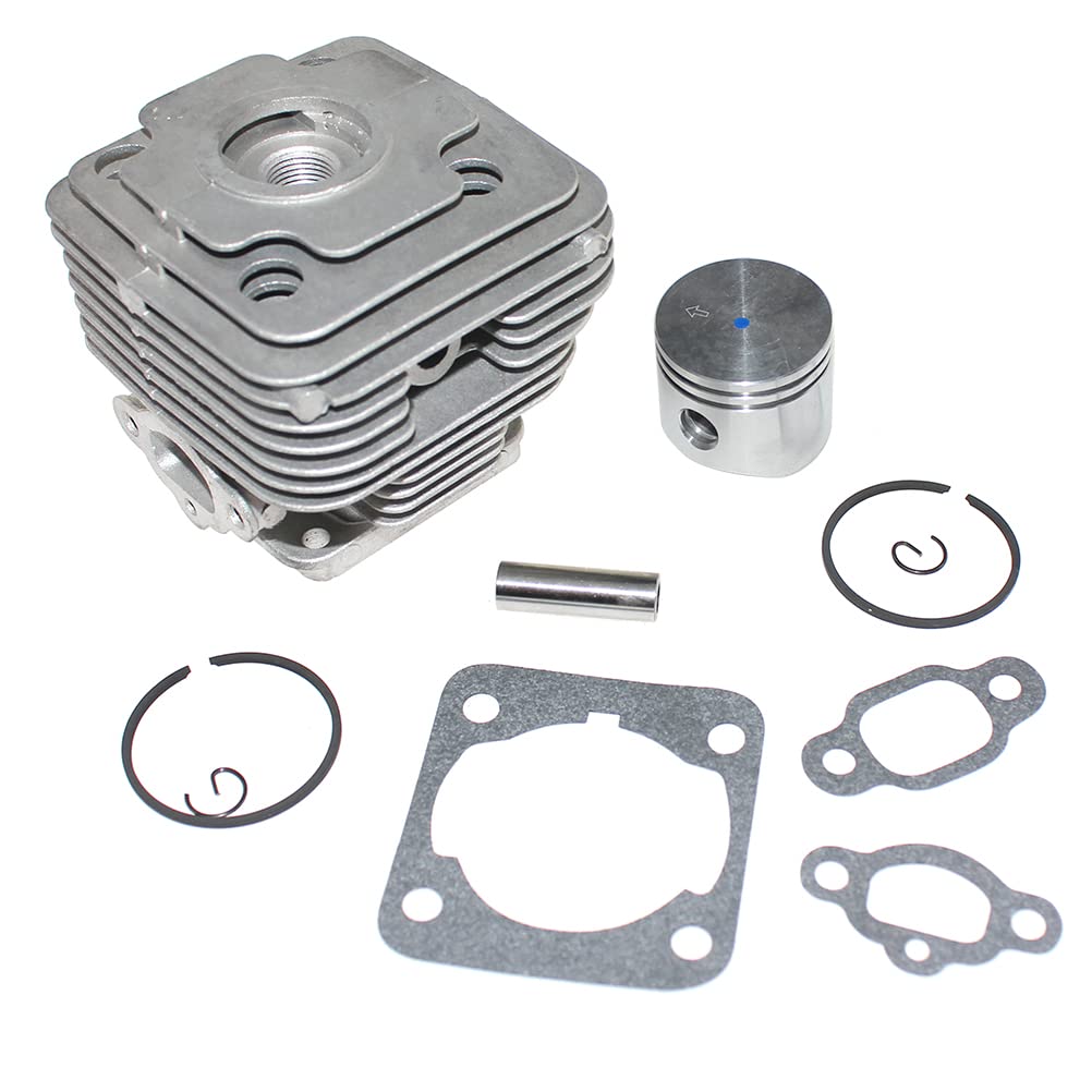 Kit de pistón cilíndrico para Oleo-Mac 741 BC420T BCF420 Sparta 42 44 420 440 441 4400 OM43 Efco Stark 37 38 42 44 8410 DSF4200 EF4300