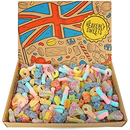 Caja de regalo de dulces veganos: Regalo de dulces de Pascua para cumpleaños, para él, para ella, para el Día de la Madre: 850g de dulces variados