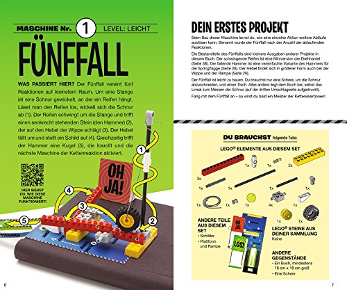 LEGO® Kettenreaktionen: Baue dir 10 bewegliche Maschinen: Neue Tricks für deine Steine - mit über 30 LEGO® Elementen – Bild 6