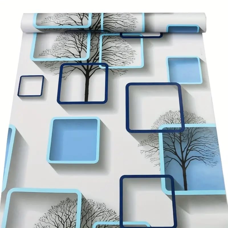 SUNBIRD Self-Adhesive Wallpaper, 3D Checkered Pattern Contact Paper, Peel and Stick, Waterproof Removable Living Room Kitchen Bedroom 45x254 (B0CXPYVBC7) Amazon Price History, Amazon Price Tracker