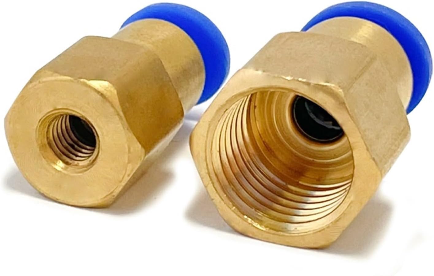 Hose Connection Air Fitting 4-12Mm Male Thread 1/4 1/2 1/8 3/8 Inch Nipple Brass Quick Coupling Pneumatic Fittings 1Pcs(PCF6-01)