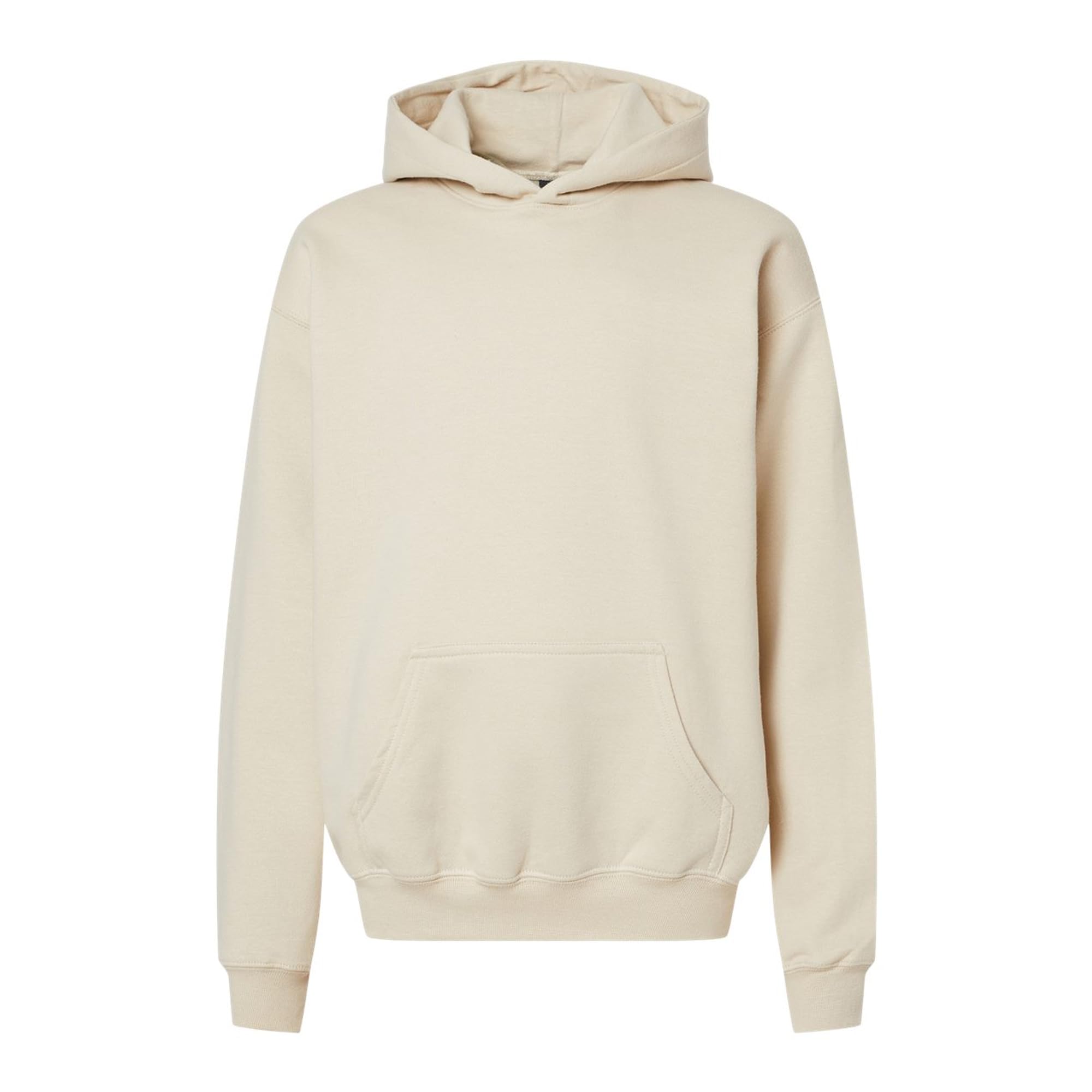 Gildan Childrens/Kids Fleece Midweight Hoodie (XS) (Sand)