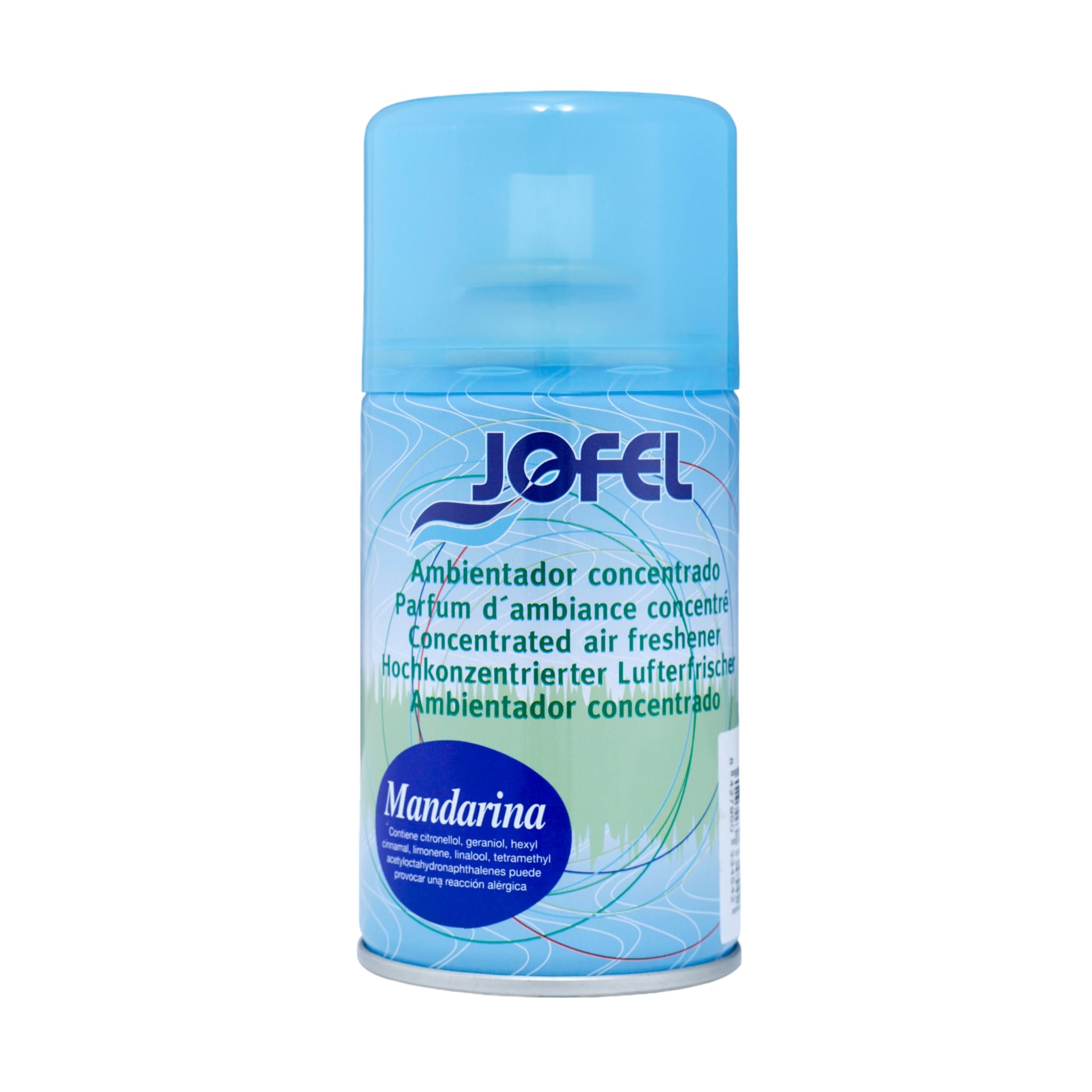 Jofel AKA2020 Lot de 4 désodorisants concentrés Mandarine 0,25 l