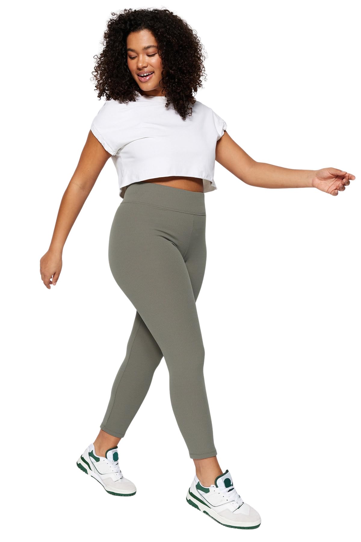 Legging taille plus d'une douceur exceptionnelle en coton stretch premium - 8