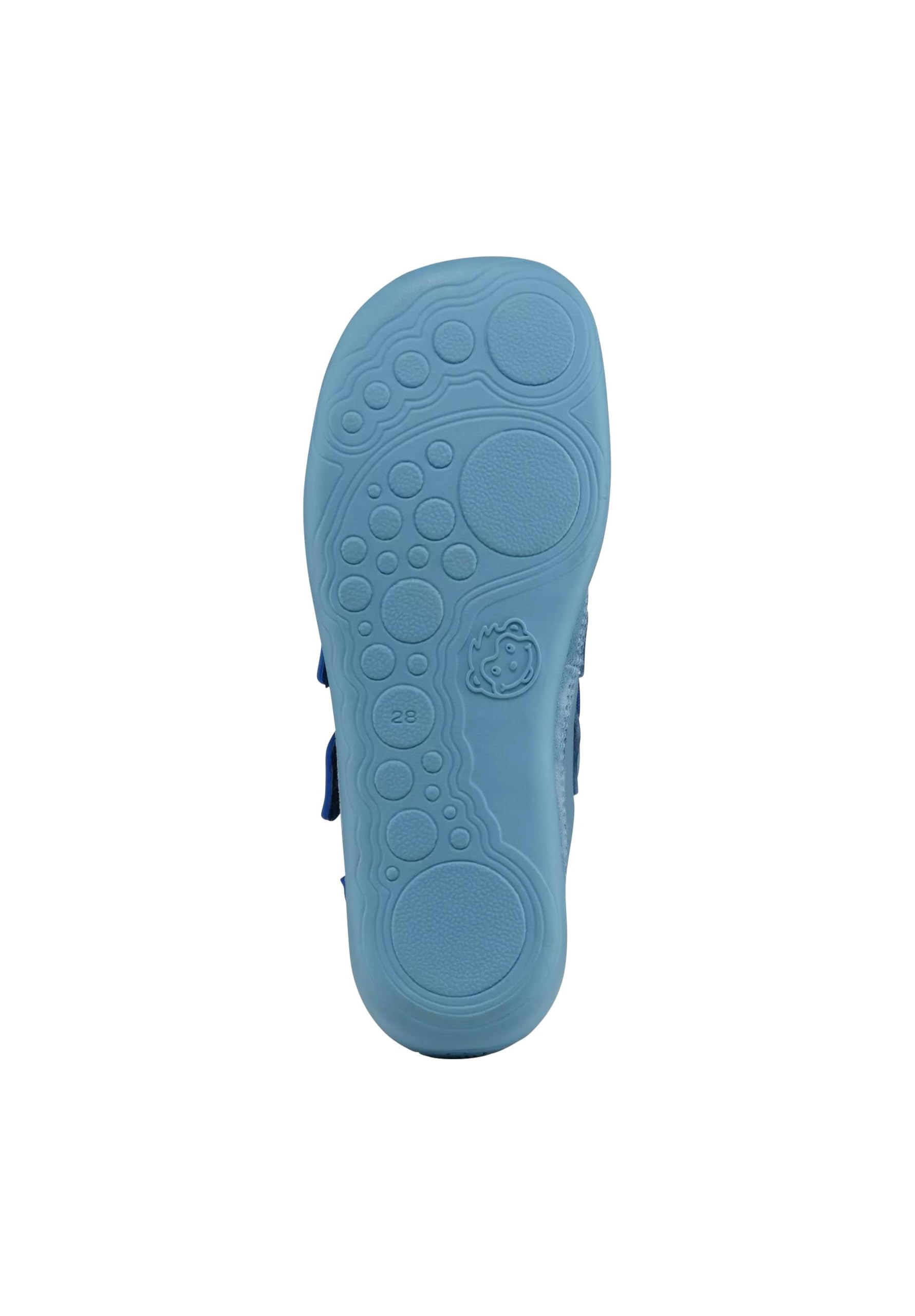Affenzahn Halbschuh Leder Buddy mit Klettverschluss Weich rutschfest Flexibel Reflektierend für Jungen und Mädchen in Größe 21-32
