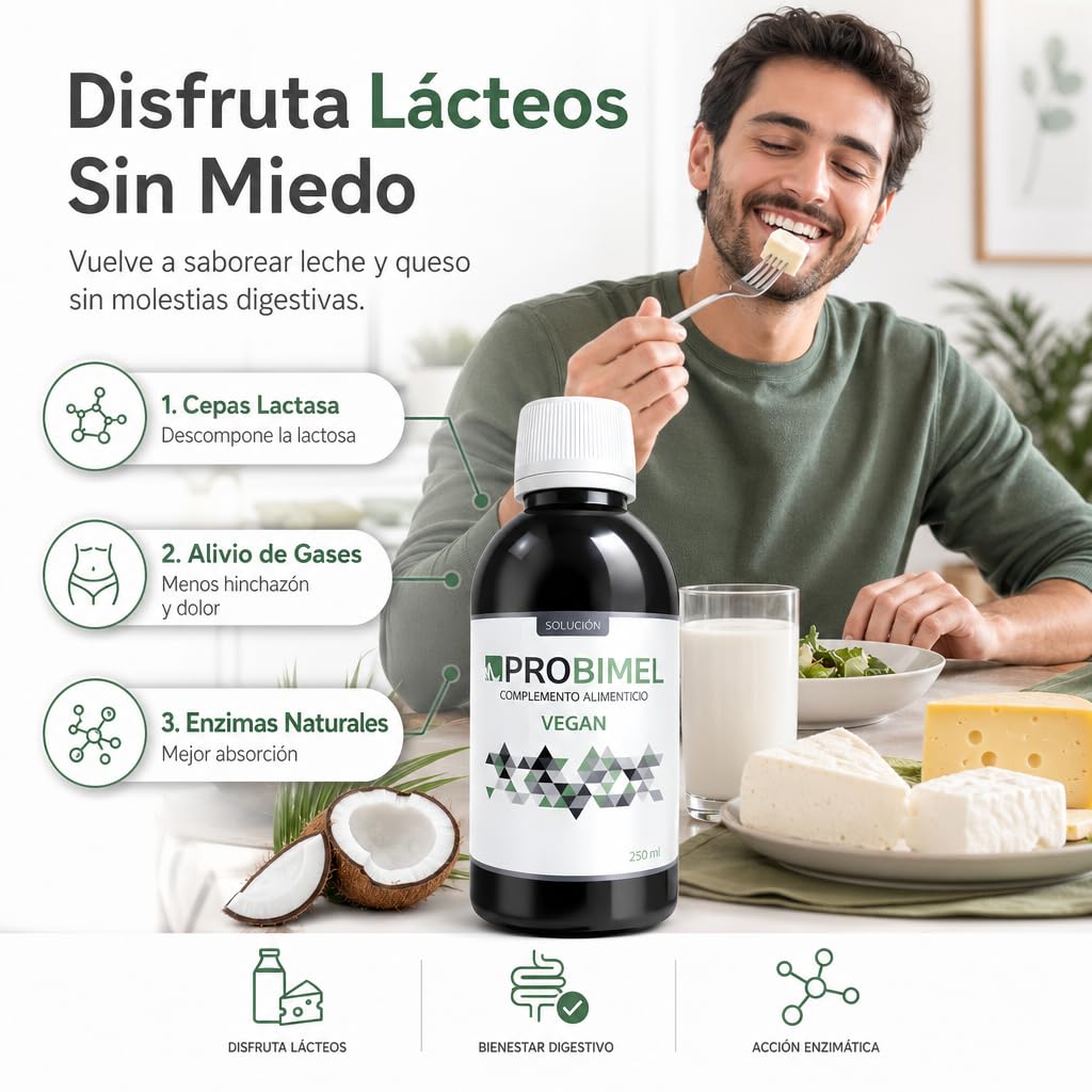 Probióticos y Prebióticos Intestinales Veganos para la Salud Digestiva - Probióticos Hinchazón Abdominal contra SIBO, Gastritis, Colón Irritable - Probióticos Flora Intestinal