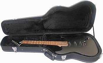 Amazon | alljita エレキギターハードケース 木製ハードシェル保護