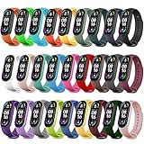 【Compatibilidad】 Esta correa de reloj de repuesto está especialmente diseñada para Xiaomi Mi Band 6 / Xiaomi Mi Band 5 (solo banda, NO incluye reloj).
