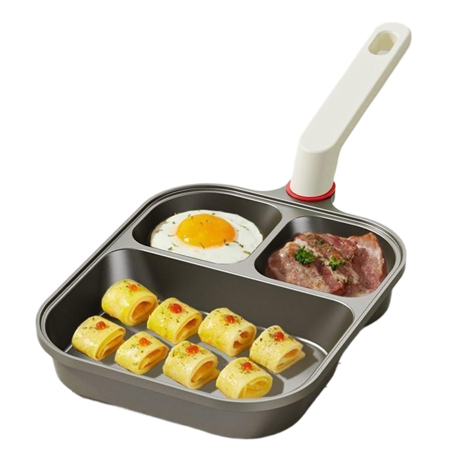 Padella antiaderente per uova, padella antiaderente, per la colazione, per cuocere al forno e cuocere al forno, per salsiccia, pancetta, bistecca, arepas, tortilla, sandwich