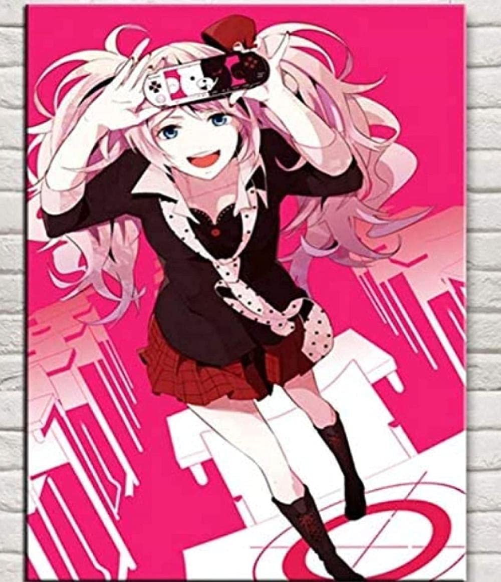 ERUZO Adult 5D Diamond Painting Set Danganronpa Anime Art Crafts for Home Wall Decoration 30x40cm