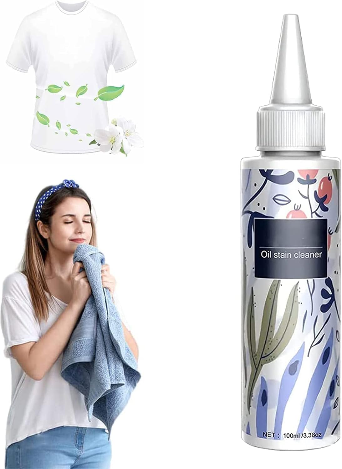 Nml Stain Remover, Clothes Oil Stains Remover, Garment Stubborn Stain