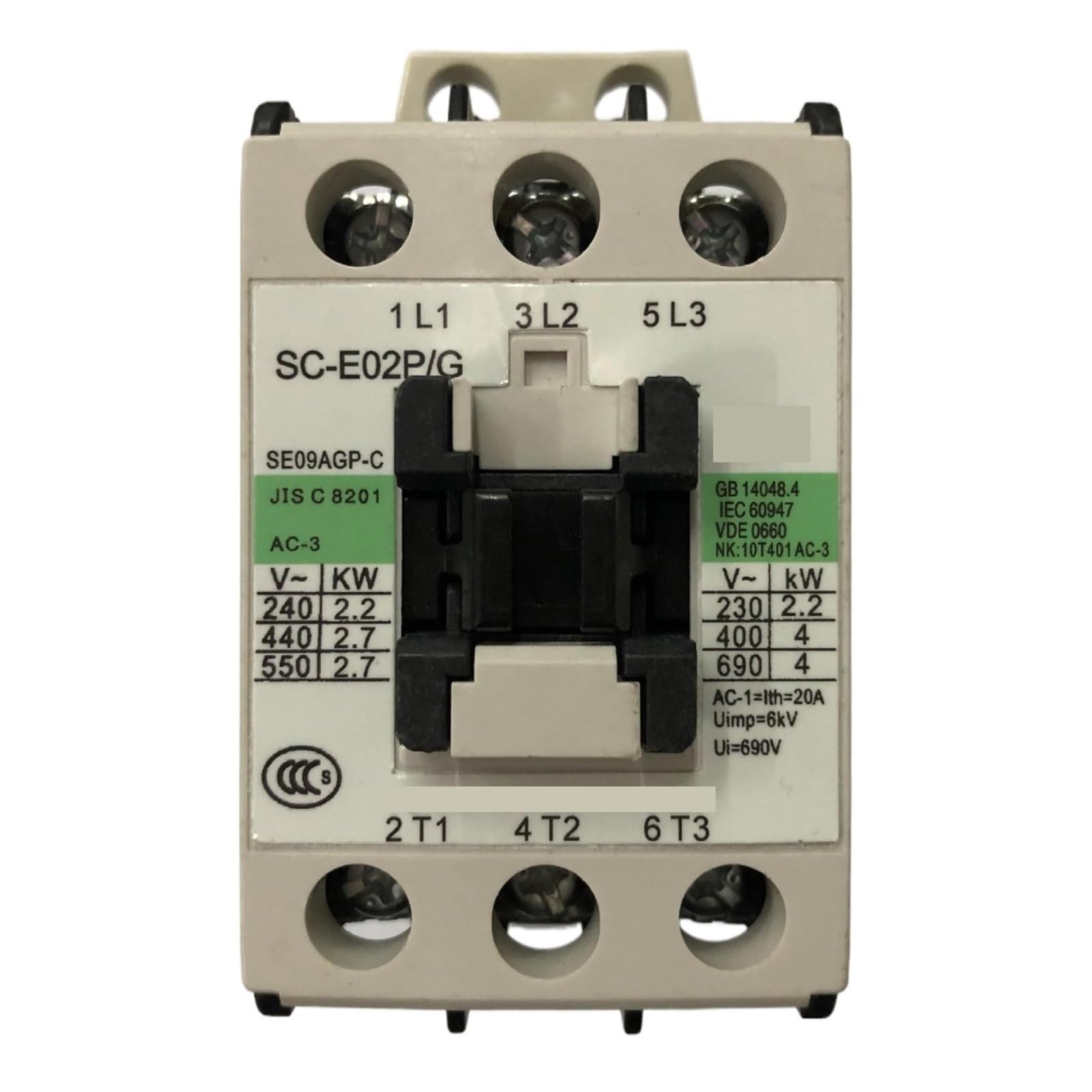 FPJQOBJC SC-E02P/G DC48V Three-level DC Contactor