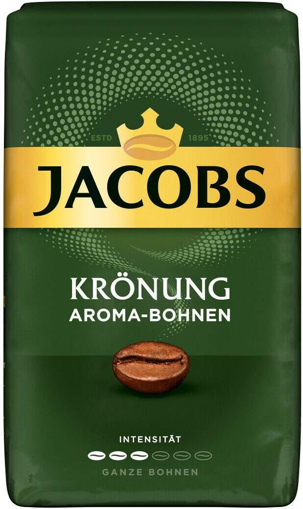 Jacob's Coffee Krönung Whole Bean Coffee, 17.6 Ounce