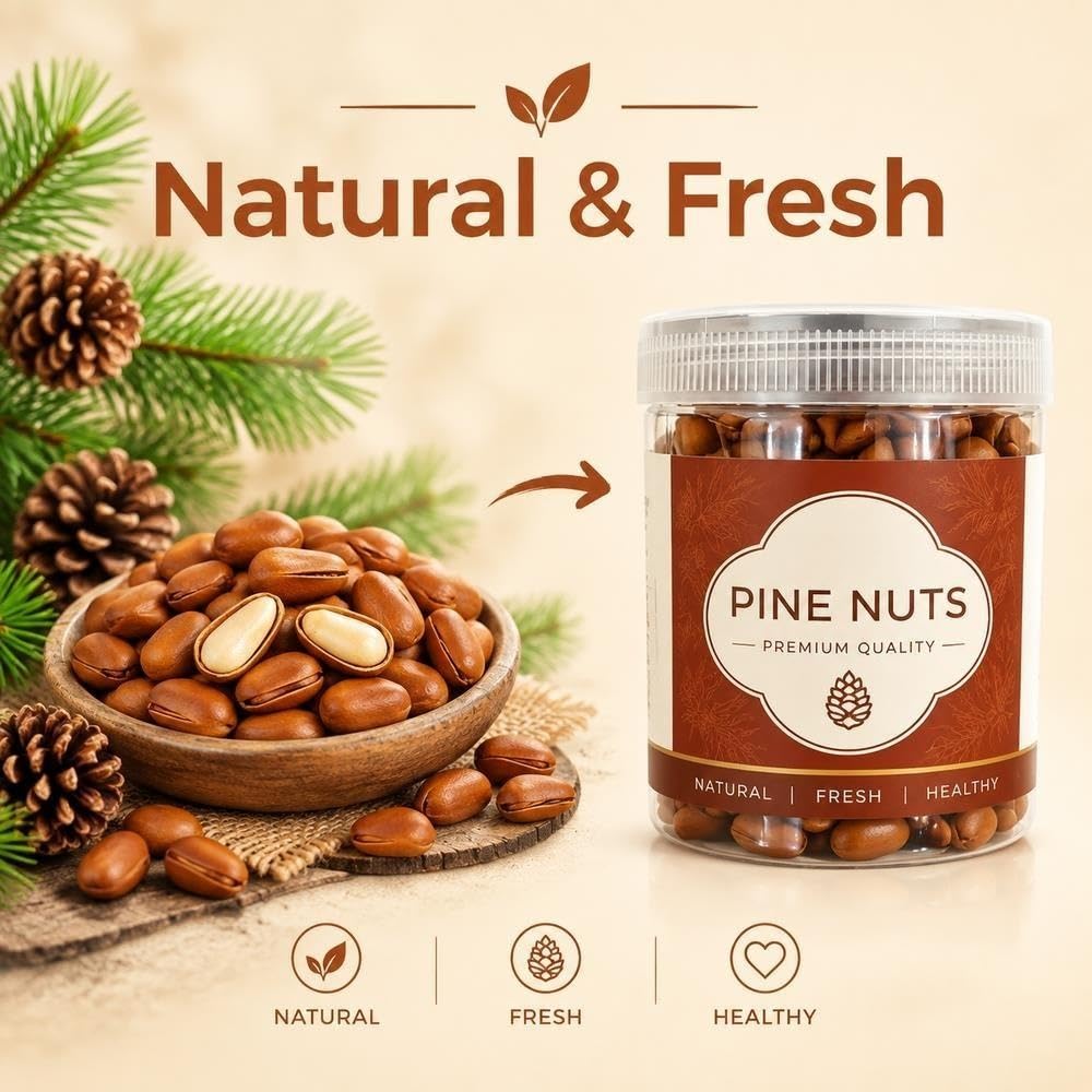 Pignons De Pin à Coque Ouverte 250g 500g
