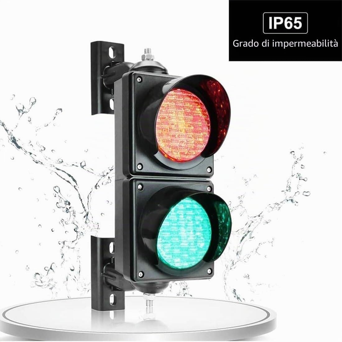 Semaforo, Semaforo stradale a LED, Semaforo da parete con telecomando, adatto for caselli autostradali, autolavaggi(220V)