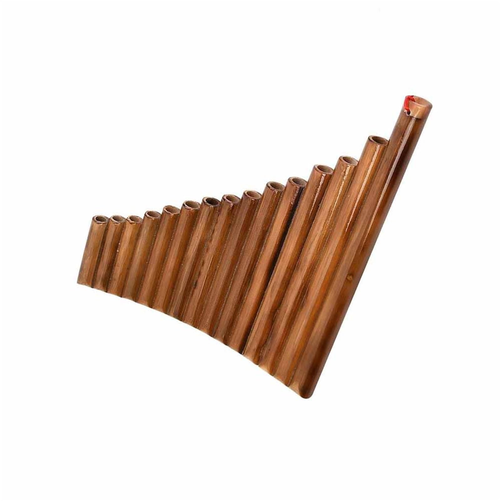 Juego De Flauta Pan G Natural 15 Tubos Hecho A Mano Flauta Pan