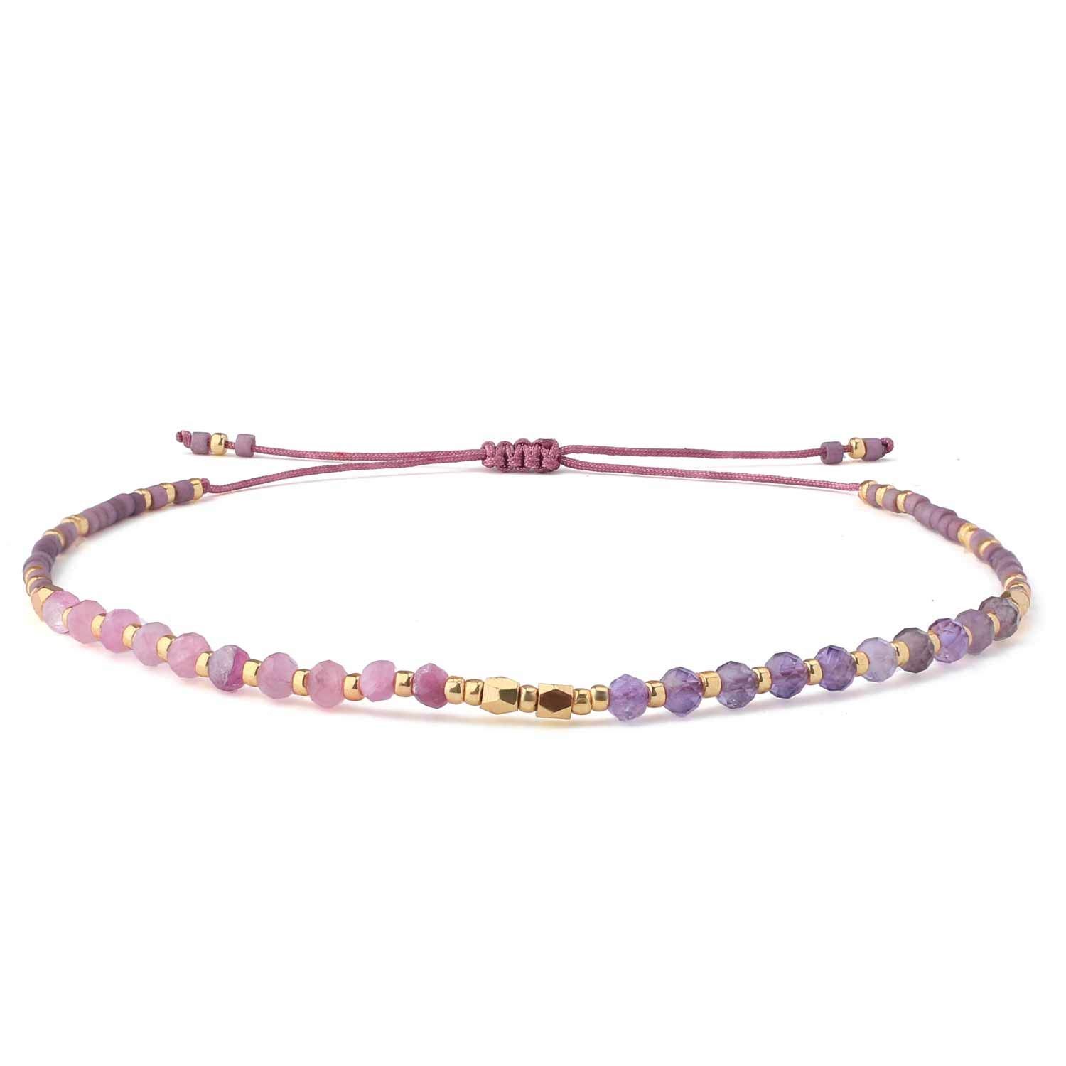 Braccialetti Regolabili KELITCH In Cristallo E Perline Miyuki – Artigianali