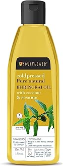 Natural Bhringraj Oil, Coconut And Sesame, 120ml