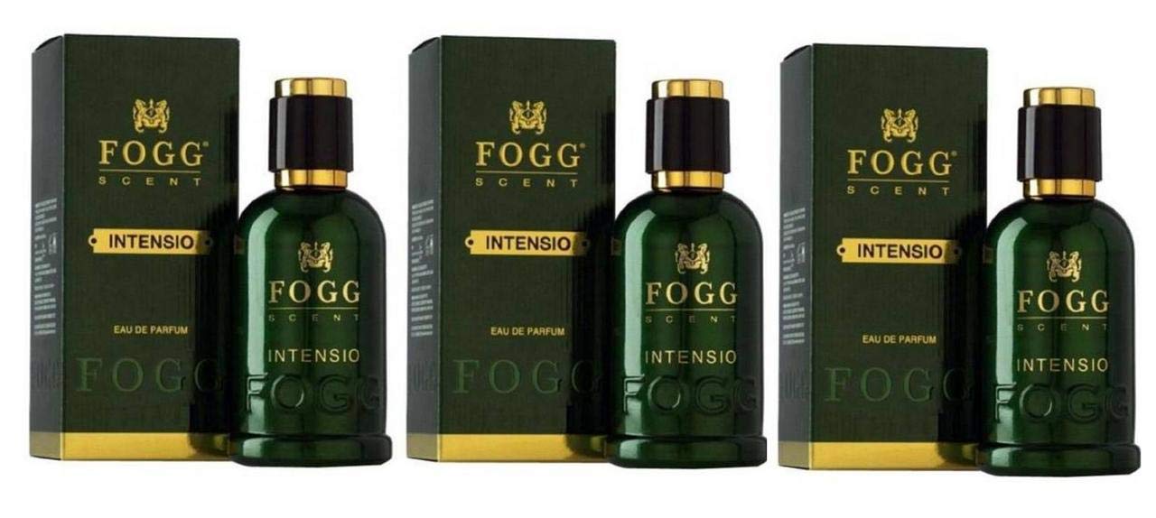 FOGG Men Scent Intensio Edp Rose Scent Liquid Perfume Pack Of 3 (90Ml Each) 270Ml
