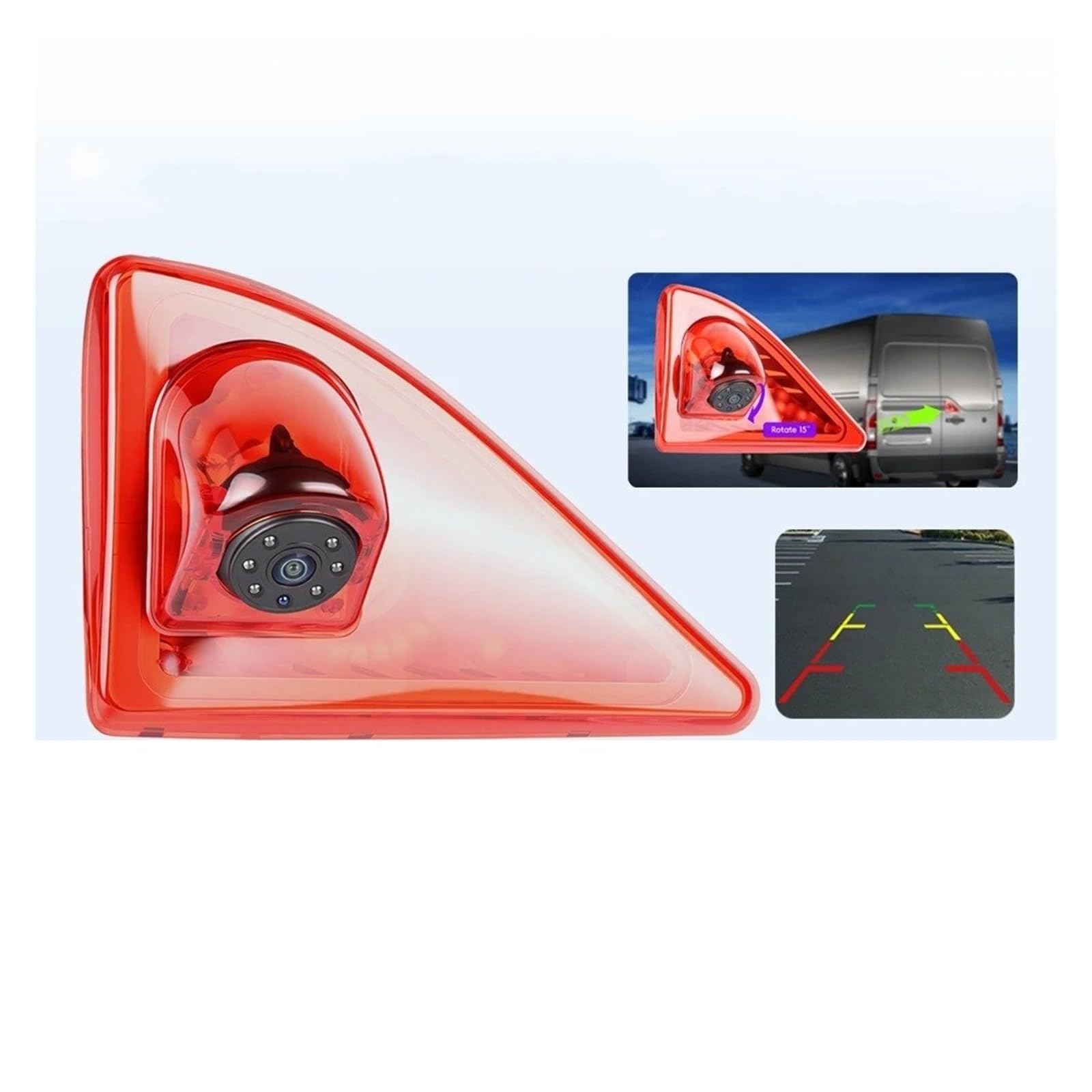 para Nissan para NV400 2010-2016 Vista Trasera Coche Luz Freno Respaldo Cámara Marcha Atrás Visión Nocturna Cámara Marcha Atrás Coche