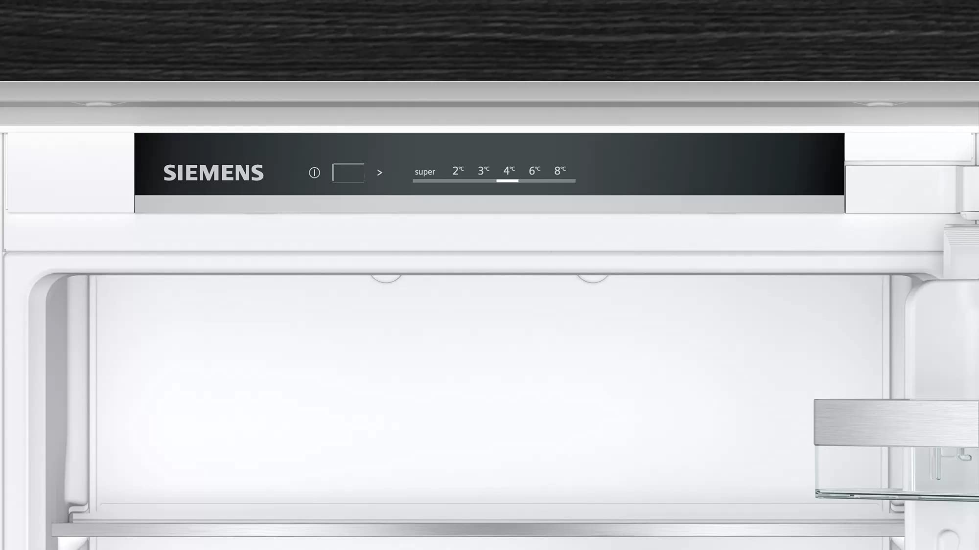 Siemens KI86VVSE0 iQ300 - Frigorífico y congelador empotrable, fabricado en Alemania, 229 kWh por año, 183 L, sistema de frescor HyperFresh, menos formación de hielo, iluminación interior LED, bigBox