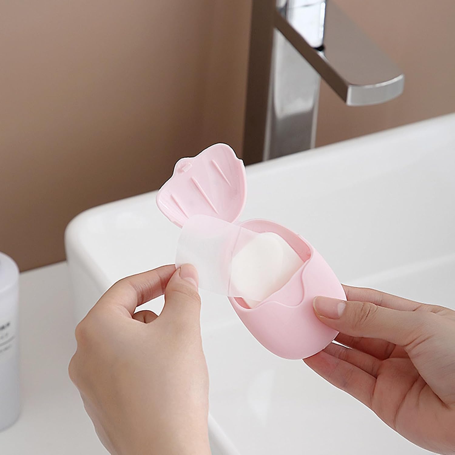 3 Boxes Travel Soap Sheets Portable Paper Bath Hand Outdoor Travel Fragrances Foam Soaps Hiking Working Disposables Paper