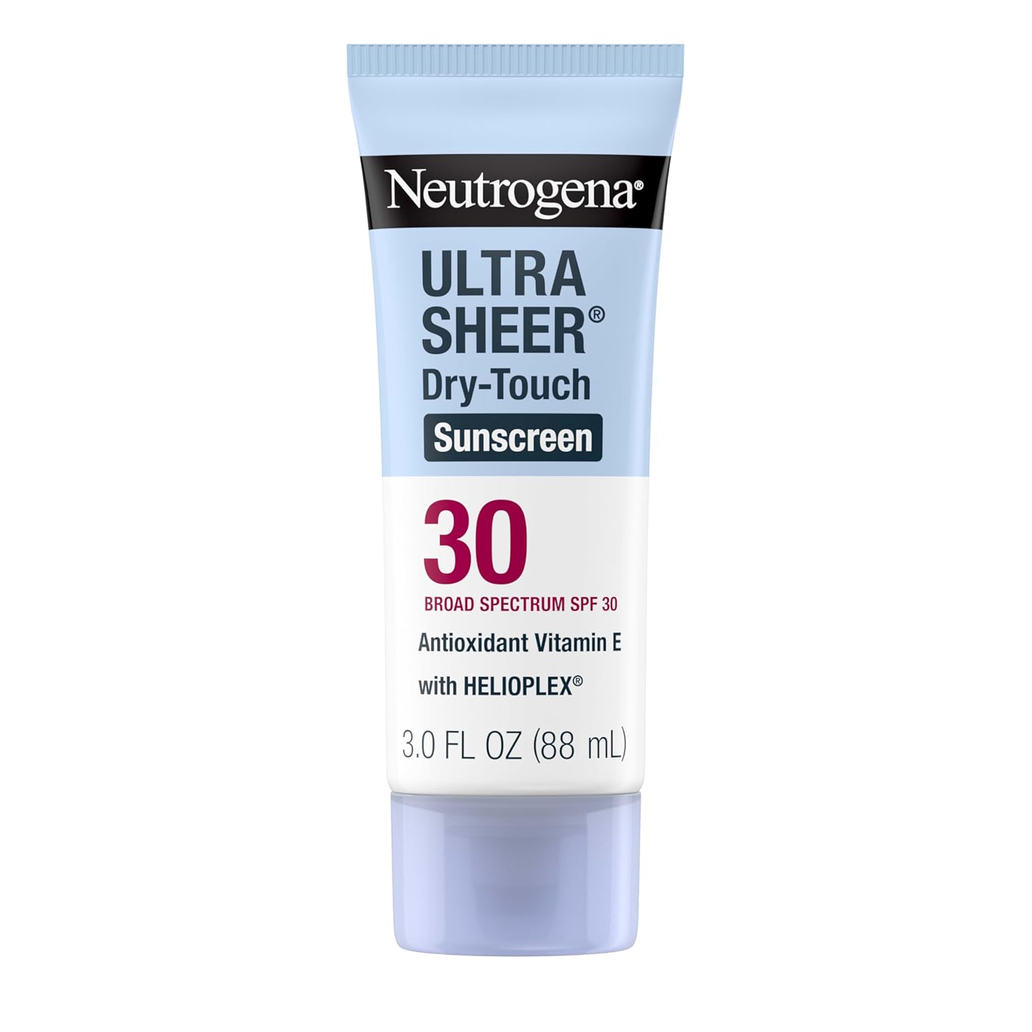 Neutrogena Ultra Sheer Dry-Touch Sunscreen For Face & Body, SPF 30 Broad Spectrum UVA/UVB Protection, Lightweight Water Resistant & Non-Greasy, Travel Size Sunscreen, 3 fl. oz Neutrogena Ultra Sheer Dry-Touch Sunscreen For Face & Body, SPF 30 Broad Spectrum UVA/UVB Protection, Lightweight Water Resistant & Non-Greasy, Travel Size Sunscreen, 3 fl. oz