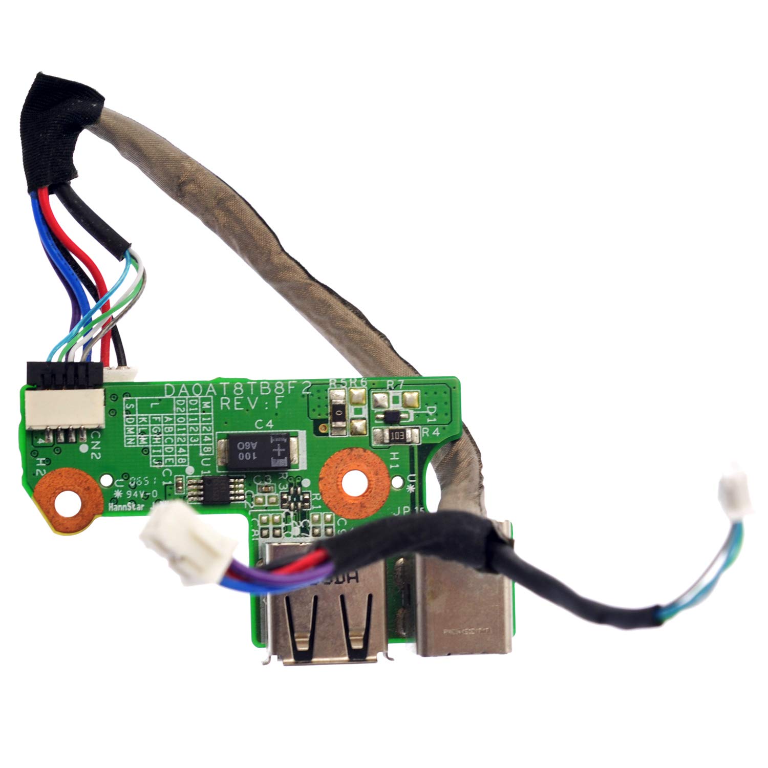 Conector de Carga e USB Notebook HP Pavilion DV6000 DA0AT8TB8F2 Conector de Carga e USB Notebook HP Pavilion DV6000 DA0AT8TB8F2