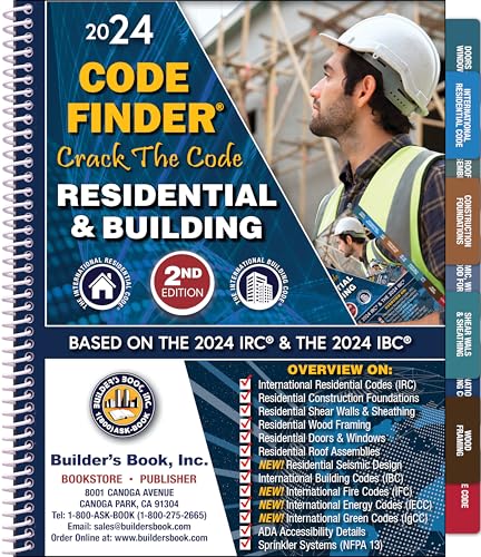 Residential & Building Code Finder Based on the 2024 IRC and 2024...