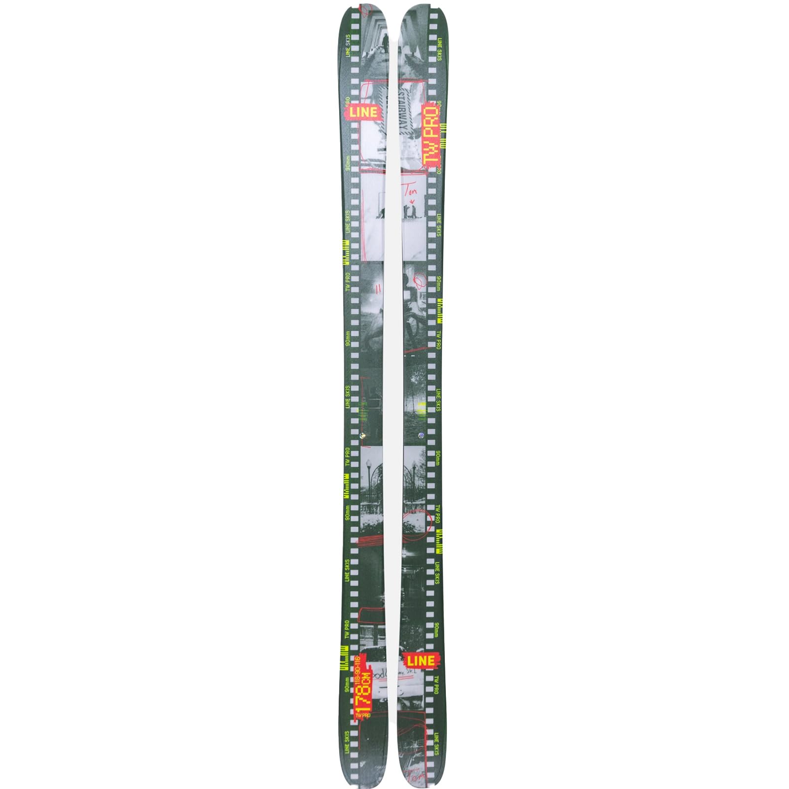 Amazon.com : LINE Unisex Tom Wallisch Pro Skis | Lightweight All