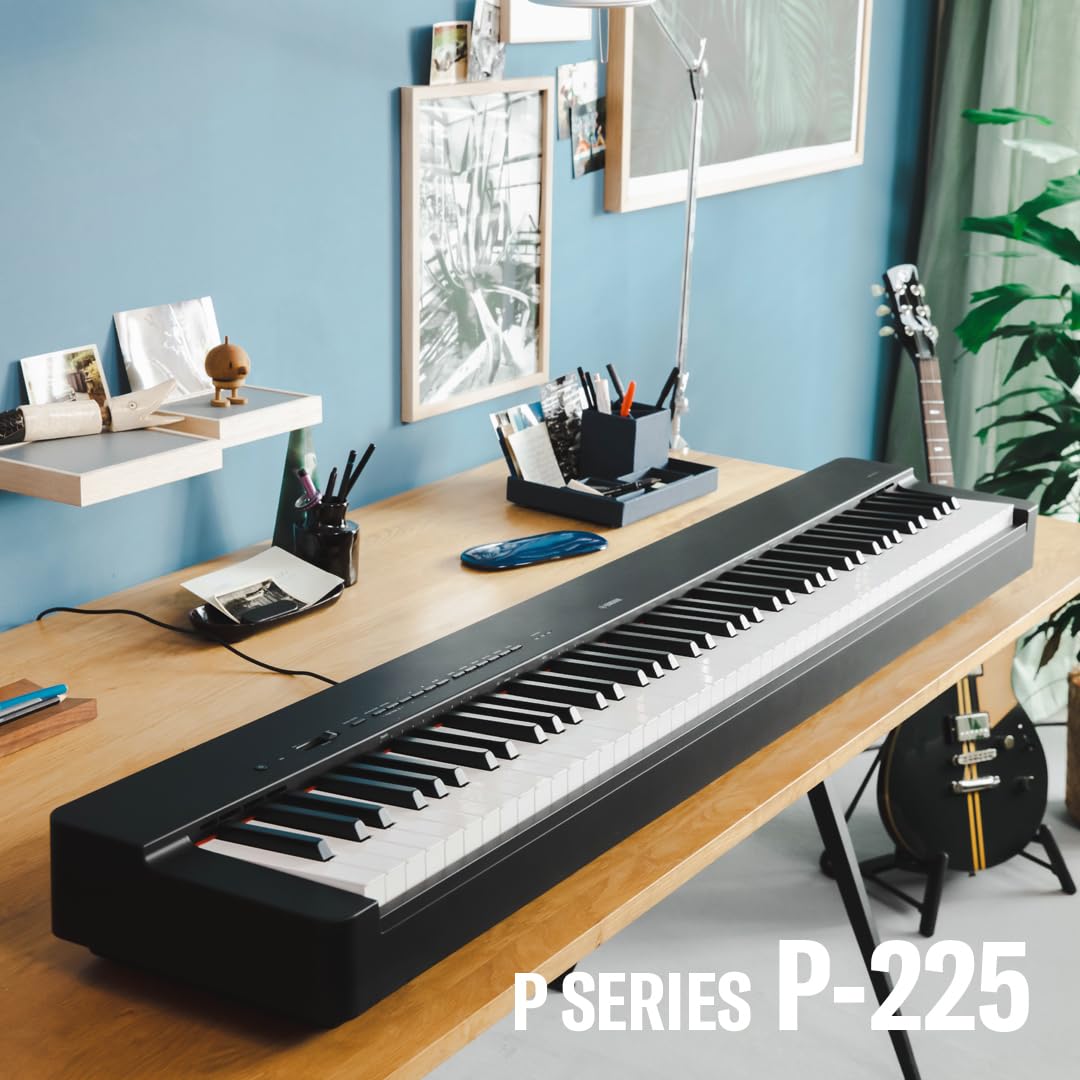 Amazon.co.jp: ヤマハ(YAMAHA) 電子ピアノ P-225B Pシリーズ 88鍵盤 