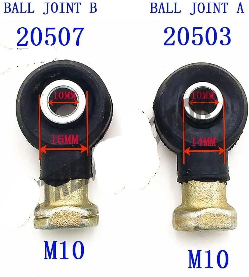 Serum Cap BOOT ，Ball Joint Tie Rod End A and B For Linhai 260 300 400 ATV 21607 21607A LU019337 20503 20507 LU019055