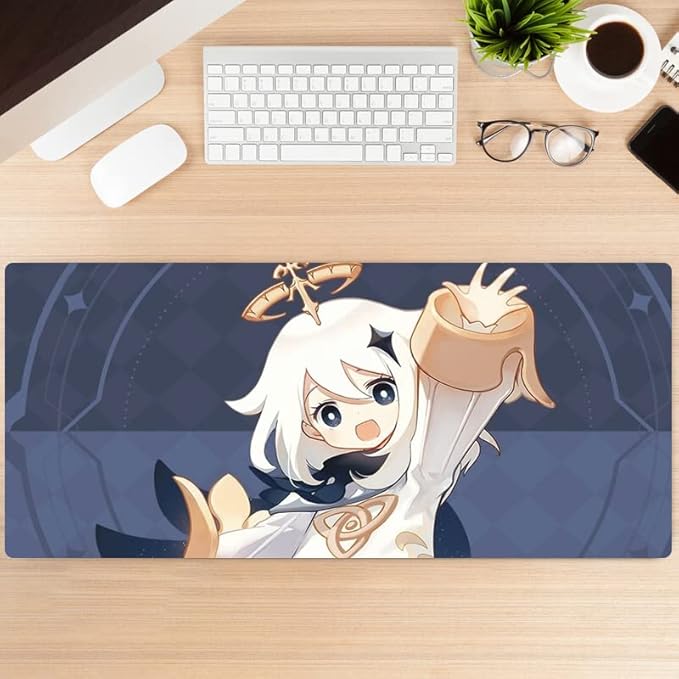 Genshin Impact Mouse Pad Xiao Keyboard Mat Anime Cute Large Gaming
