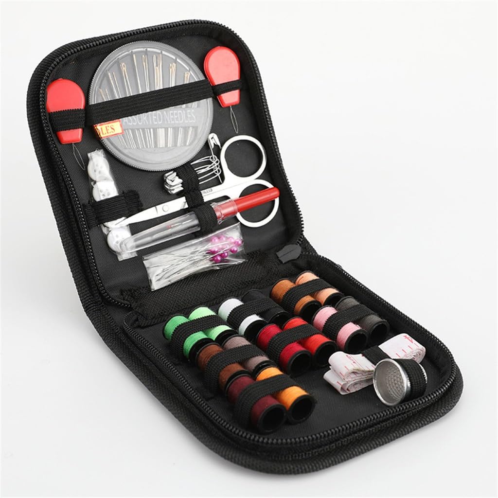 Kit de Costura Caja de Costura Juego de Costura para el hogar Juego de Caja de Costura 70 Juegos de Kit de Costura