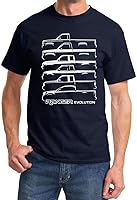 Vista 5 de Ford Ranger Pickup Truck Evolution Classic Outline Design Camiseta