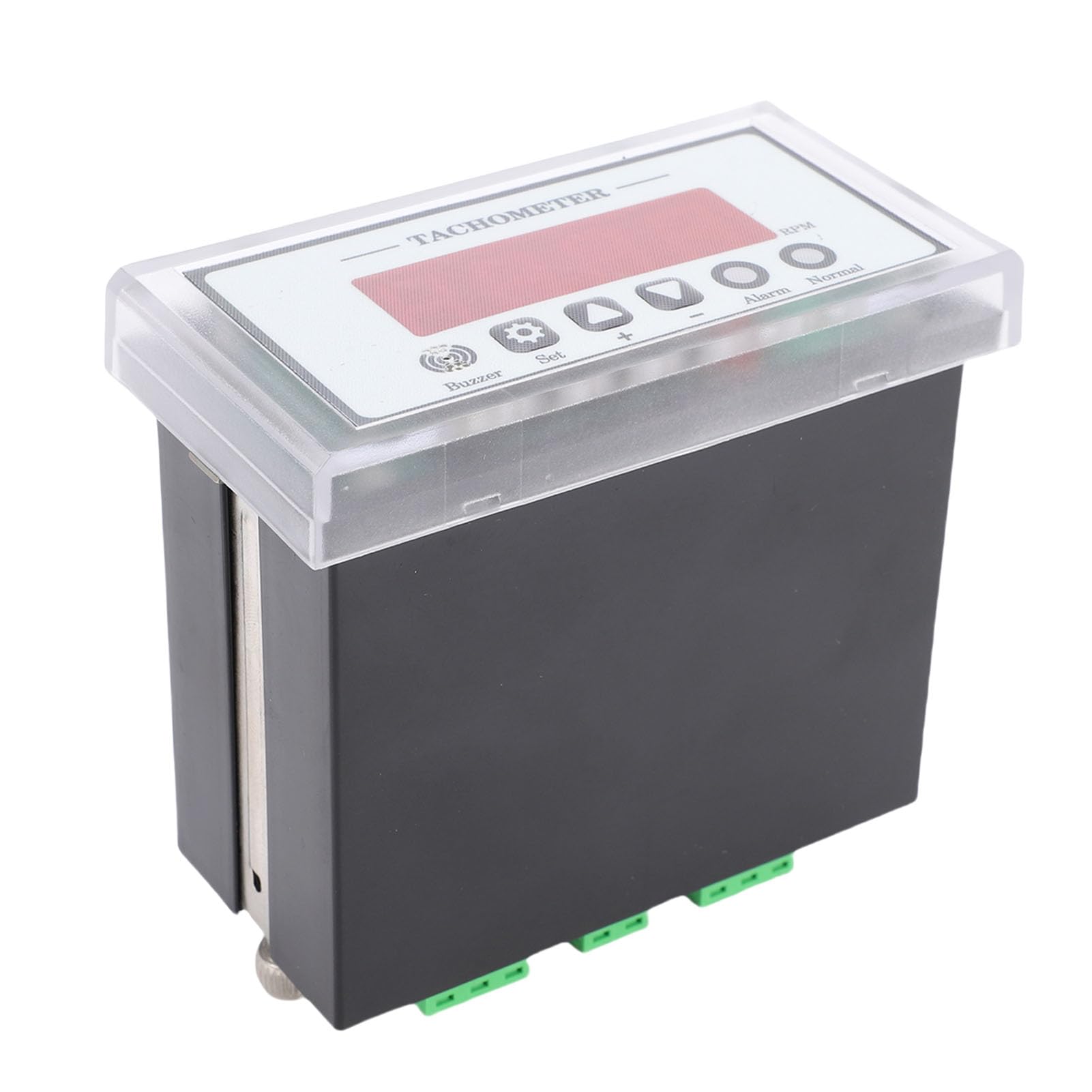 Jectse Tachymètre Numérique LED Efficace, Plage 0-9999, Compteur de Vitesse pour les Professionnels des Convoyeurs de Tour