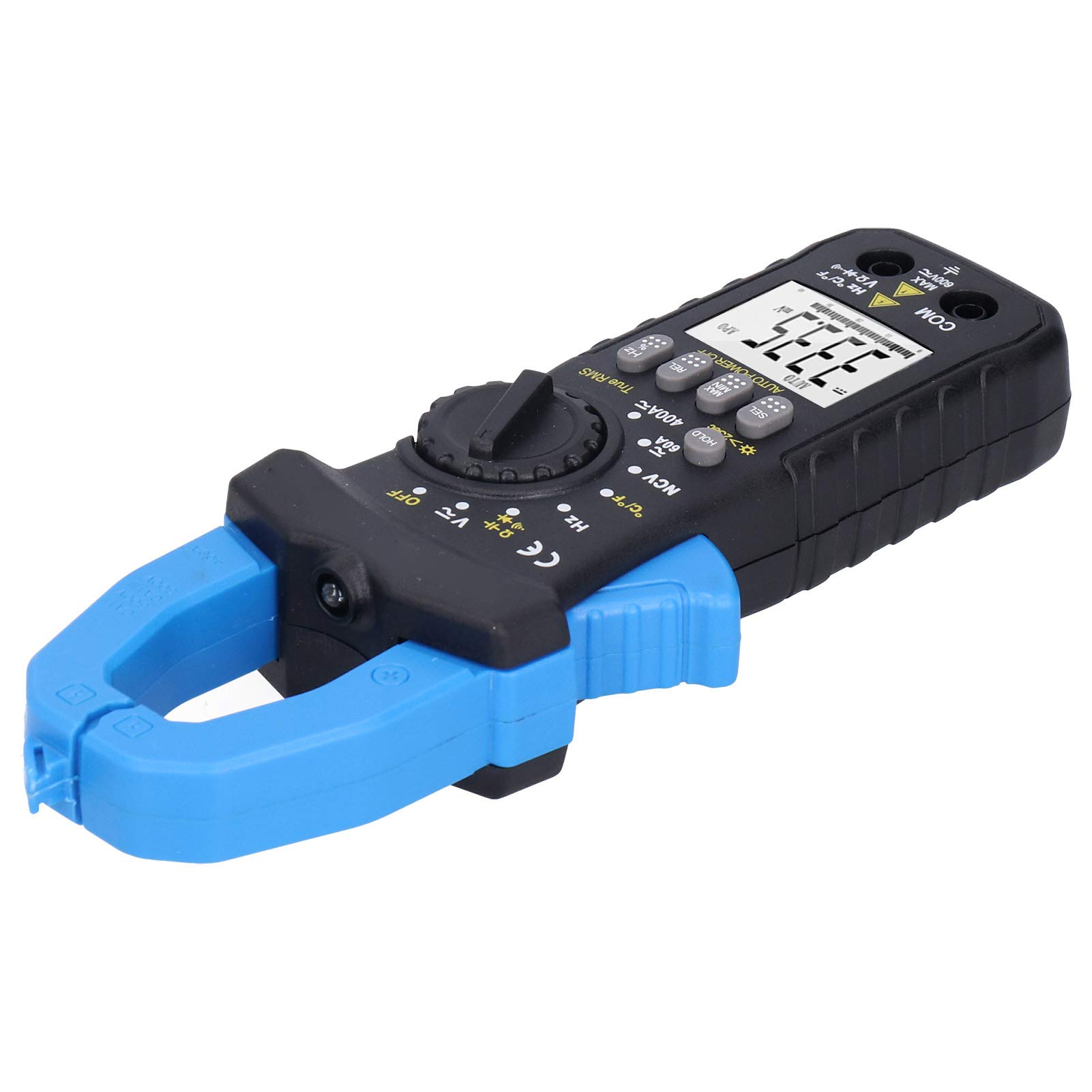 Fafeicy Clamp Meter Digital Multimeter, ABS True RMS AC DC Clamp
